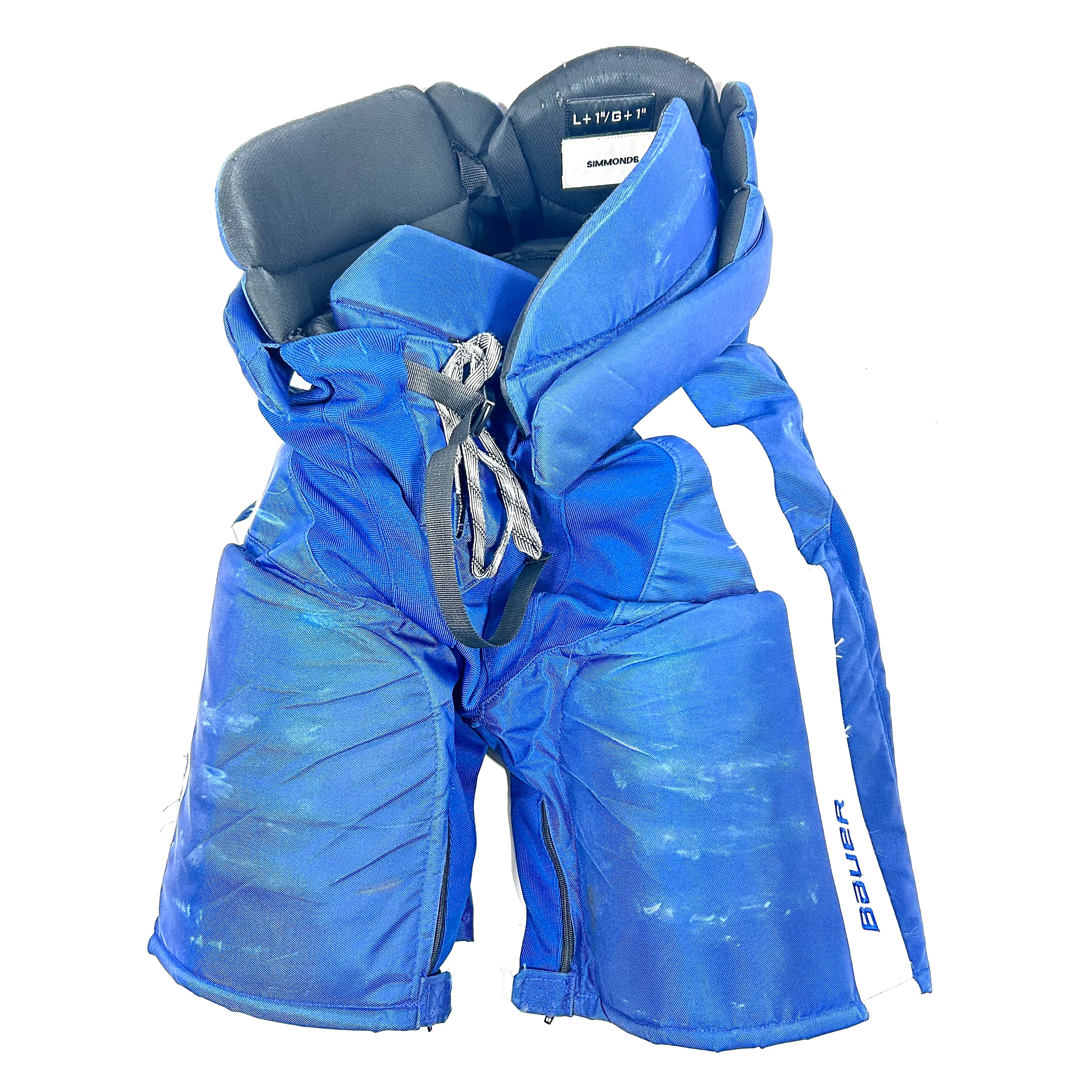 Pantalon de hockey Bauer Vapor - Maple Leafs de Toronto - Wayne Simmonds (bleu/blanc)